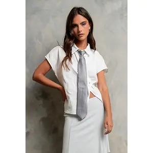 Torrey Asymmetrical Button Up