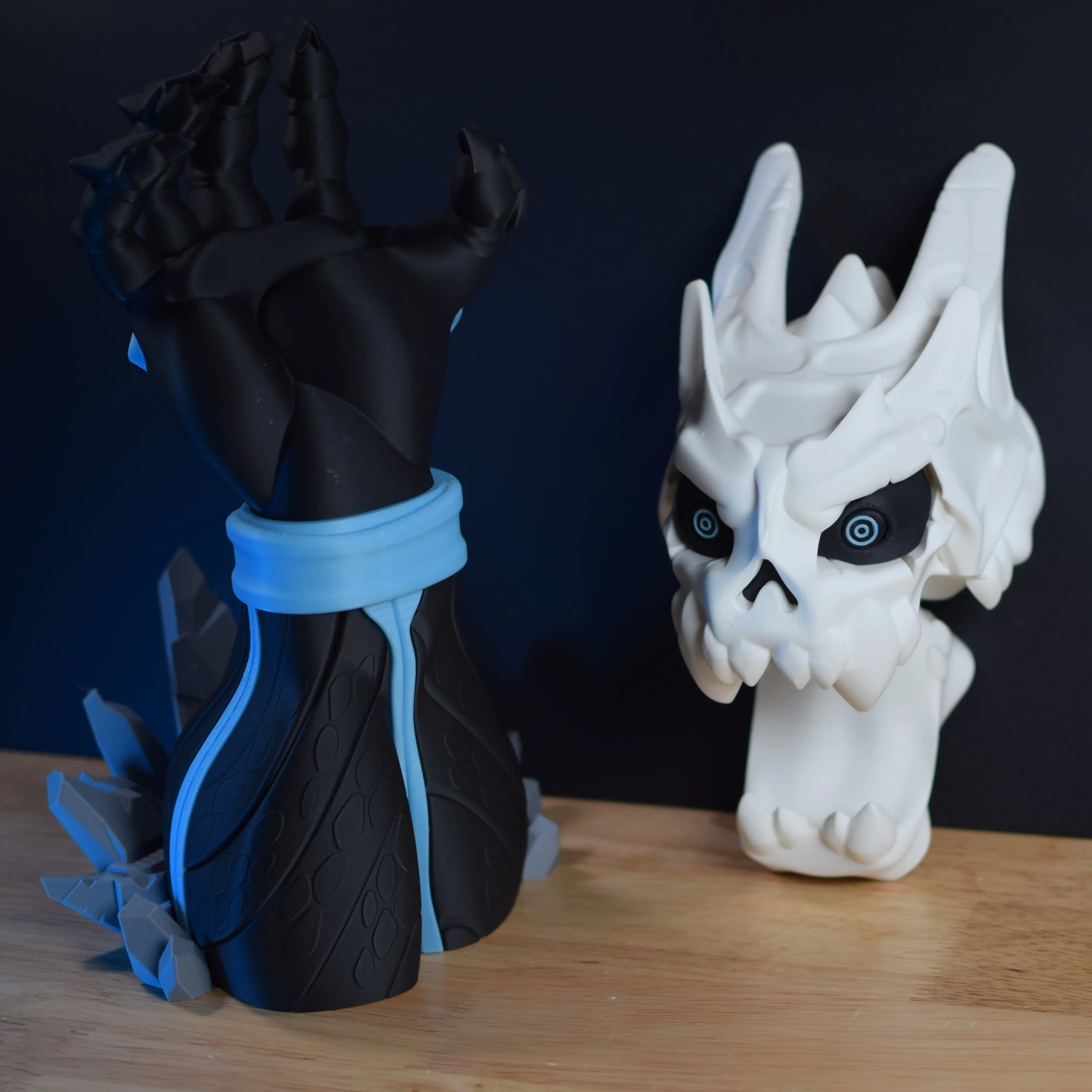 Kaiju Anime Hero and Villain Inspired 3D Printed Gaming Controller Holder Stand Decorative Organizer Mount