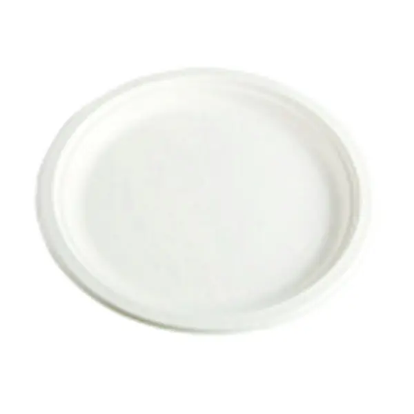 Chinet Classic White Heavy Duty Microwave Safe Reclaimed Fiber Paper Plates - 6 in., 125 Pieces Bulk Pack for Party Use