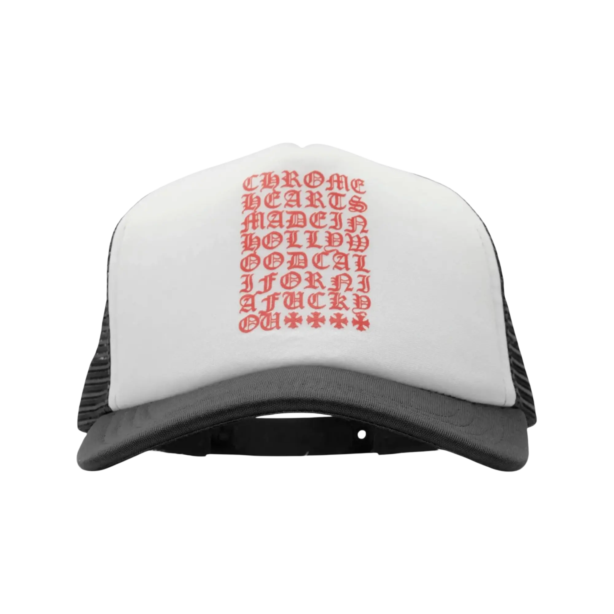 7*7様 CHROME HEARTS リップデザインキャップ Chrome hearts cream red blue heart love you fitted hat 7 1/2 Brand