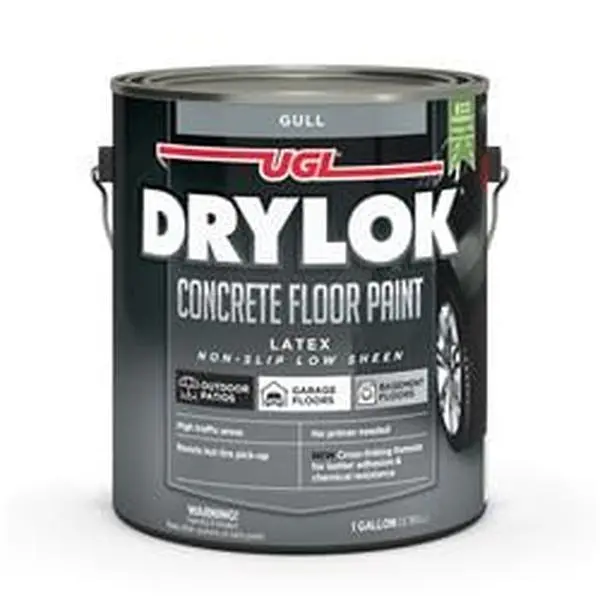 UGL 43213 1 gal Concrete Latex Floor Paint Gull