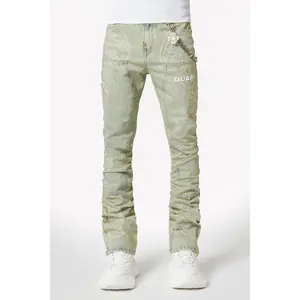 Guapi Vintage Paisley Denim Jeans