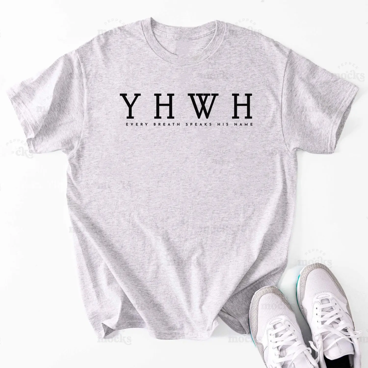 YHWH Sweatshirt, YAHWEH Shirt For Chirstian Women and Men YHWH Breathe Faith Shirt