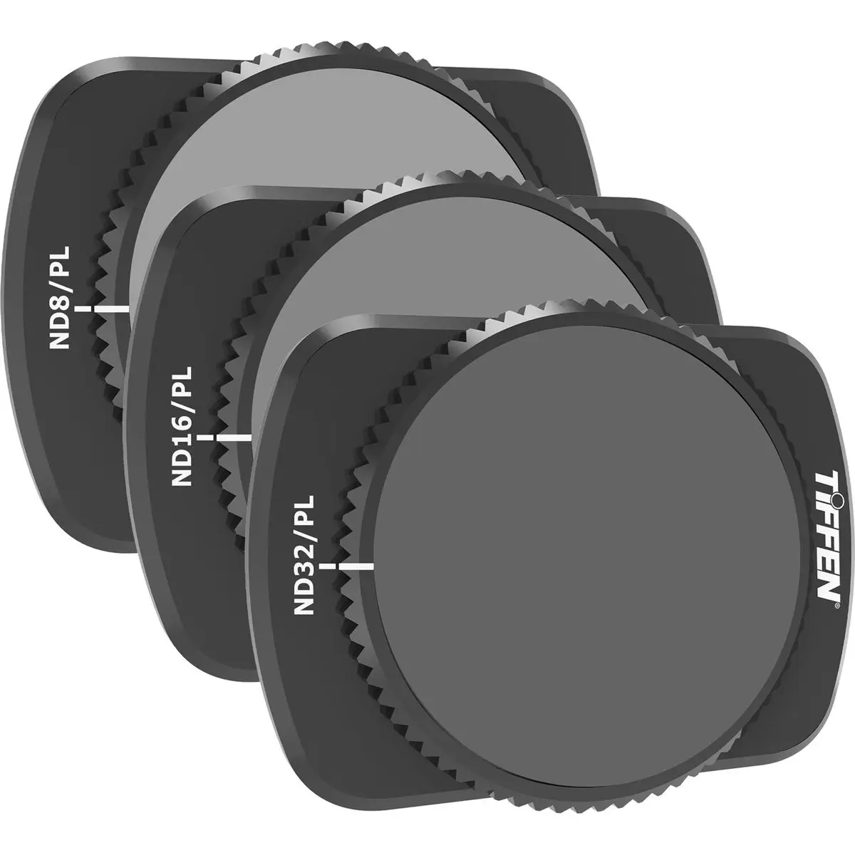 Tiffen 3-Pieces ND/PL Combo Filter Kit - Waterproof Glass Lens, Handheld Gimbal Accessories for DJI Osmo Pocket 3 Camera, With Gimbal Protection Case, Water Proof