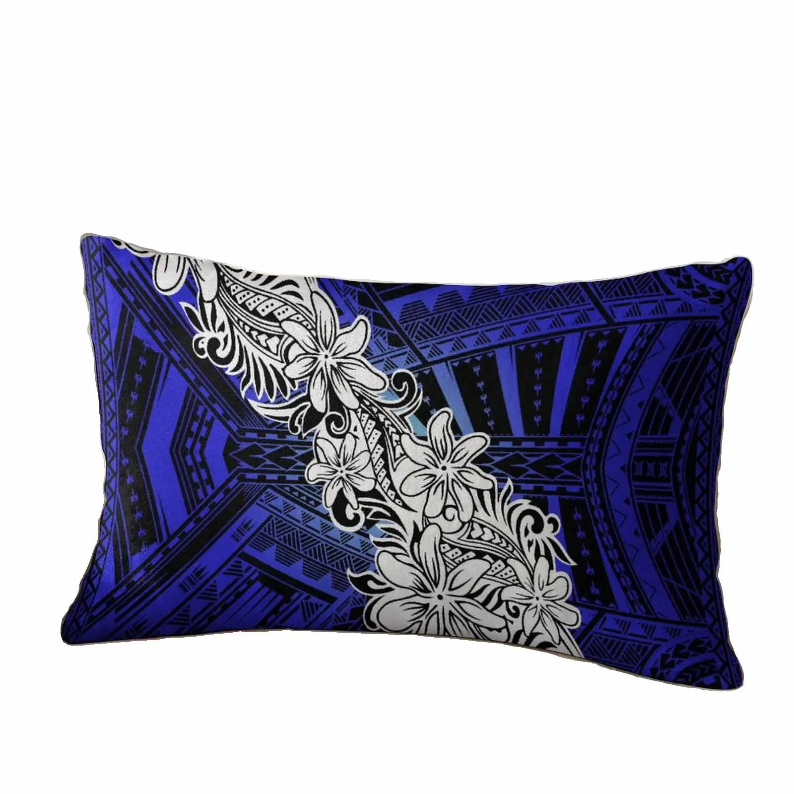 2025 New Soft Comfort Durable Pillowcase Holiday Party Sofabed Decorative Pillowcase Polynesian Vintage Tribal Design Custom Pattern Personalized Text Logo Name Pattern Photo Pillowcase Floral Print Pillowcase Custom Pillowcase Pattern