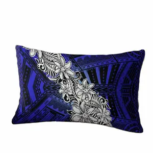 2025 New Soft Comfort Durable Pillowcase Holiday Party Sofabed Decorative Pillowcase Polynesian Vintage Tribal Design Custom Pattern Personalized Text Logo Name Pattern Photo Pillowcase Floral Print Pillowcase Custom Pillowcase Pattern