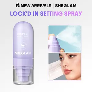 SHEGLAM Lock'D In Setting Spray 55ml Mattifying Effect Quick-Drying Long Lasting Makeup Locking Spray Oil-Control Non-Greasy Makeup Setting-Effortlessbeauty- Coachella-mothersdaygift