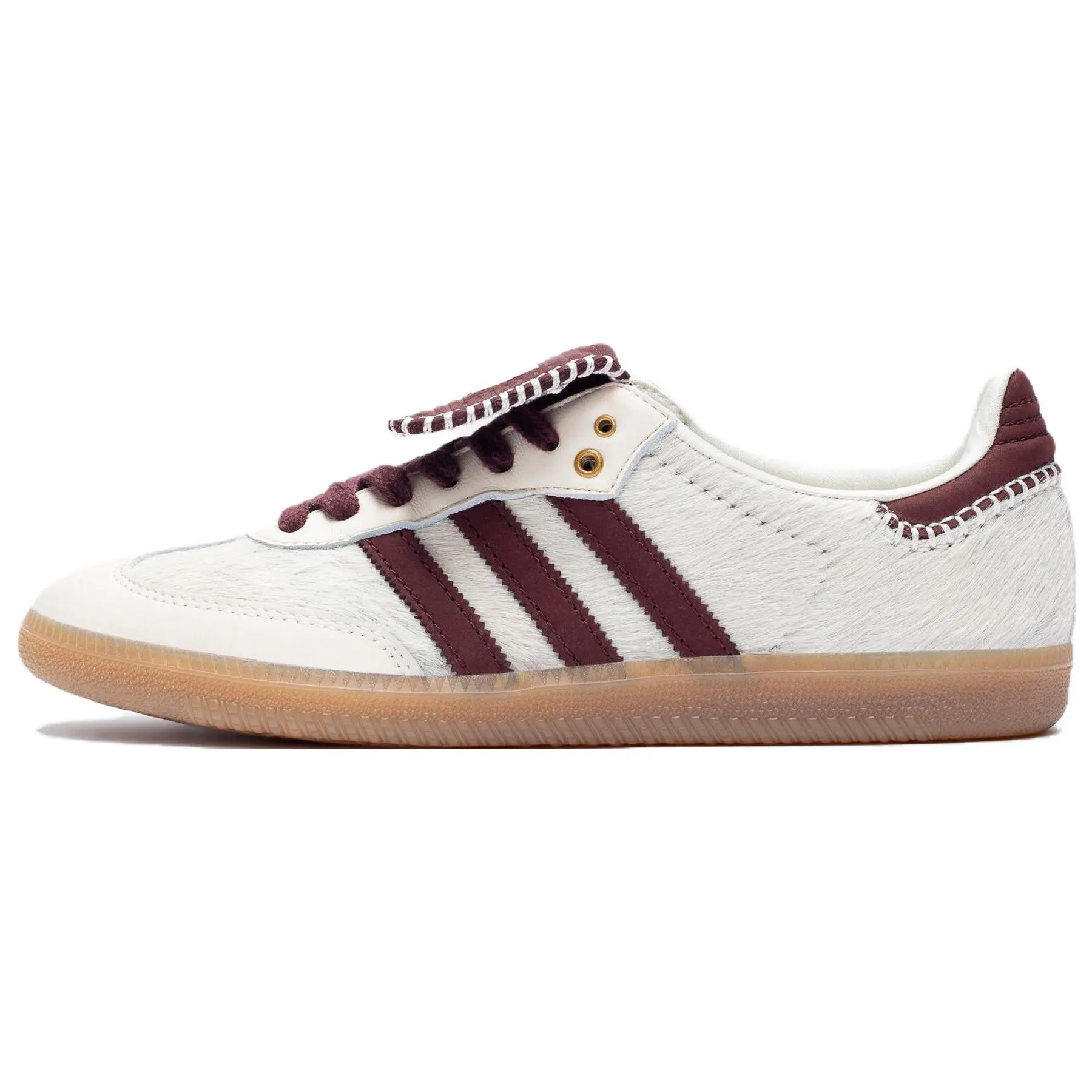 Adidas Wales Bonner X Samba Pony Cream White' Comfort Low Top Skate Shoes Unisex IE0586