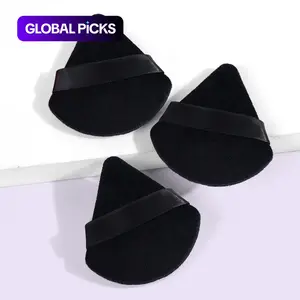 Triangular Soft Powder Puff, 3/5 Counts Dry-and-Wet Makeup Sponge Puffs for Foundation and Concealer, Beauty Puff for Summer Makeup #GLOBAL PICKS