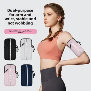 Running Mobile Phone Arm Bag Mobile Phone Bag Sports Fitness Arm Cover Outdoor Equipment Storage Wrist Bag Wrist Arm