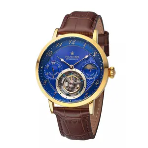 Basel Tourbillon Pionier - GM-903-4 | Gold | Handmade German Watch