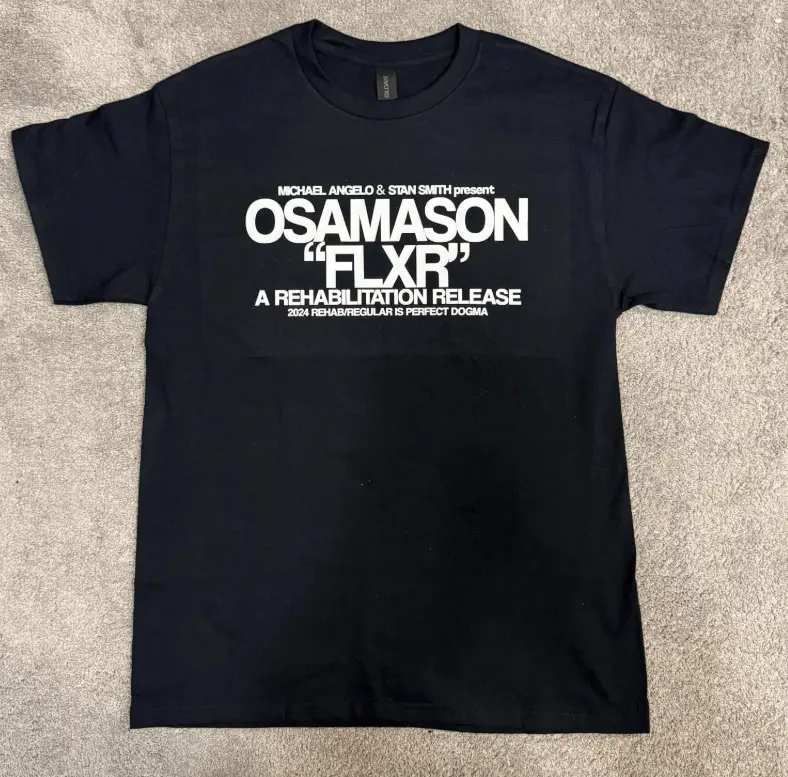 OSAMASON FLXR T-shirt Merch Nettspend underground Y2k Hip Hop Merch, Music Lover Shirt, Streetwear, Vintage Tshirt, Men t-shirt,Gift for Fans