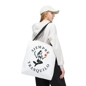 Siempre Tranquilo | Tote Bag | Balanced Mermaid Sun Moon