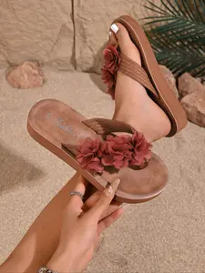 Boho Style Sandals, Western Music Pattern Design, Perfect for Parties, Beaches, and Vacations, Fashionable and Comfortable Women's Wide Fit Slippers, Party Footwear