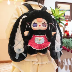 (Bitetoy x babythree14002)Baby Three Your Backpack Series 800% Blind Box Soft Stuffed Cute Animal Design