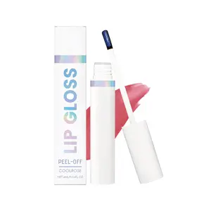 Peel-Off Lip Gloss Is Gentle For Daily Use Moisturizing And Hydrating The Lips, With Even Water Glow And Color Display It Is A Convenient Lip Gloss For Makeup