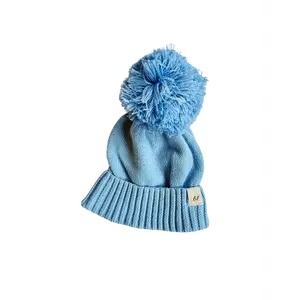 Luna + Luca Pom Beanie - Powder Blue