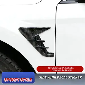 Universal Car Side Wing Decoration Sticker, 2026 New Body Modification Decal, Sporty Look Upgrade, Strong Adhesive, No Scratch, Car Exterior Accessories, Car Decals