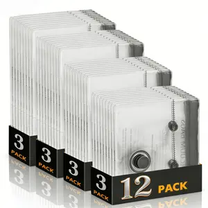 12 Pack Travel Vacuum Storage Bags with Rechargeable Wireless Electric Pump for Luggage, Suitcase, Carry-on Size Vacuum Seal Compression Space Saver Bags for Clothes and Clothing Travel