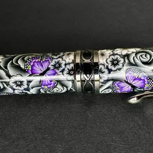 Polymer Clay w/ Pops of Purple - $125