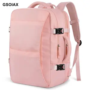 GSOIAX Waterproof Oil Resistant Stain Resistant Large Capacity Travel Backpack with Laptop Compartment Airline Approved Personal Item for Hiking Business Trips Weekend Getaways Holiday GiftFall Freshness Holidays Best Gift Ideas