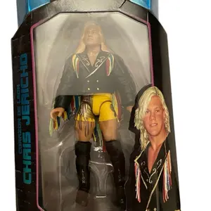 AEW "Corazon de Leon" Chris Jericho Action Figure - Collectible WWE Wrestling Toy with Iconic Costume and Pose