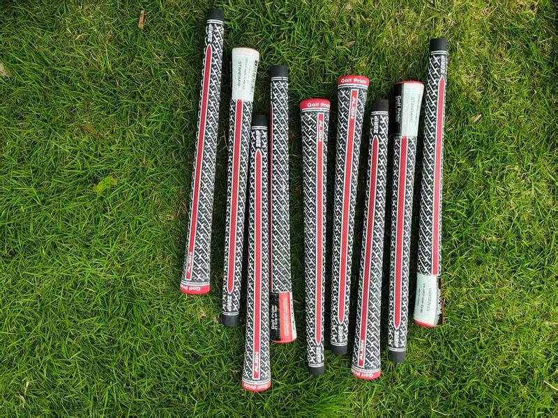 Z-Grip 13PCS Golf lron and Wood Grips - Durable SoftRubber Grips with Z Ridge Line Design for Standard/MidsizeGolfers