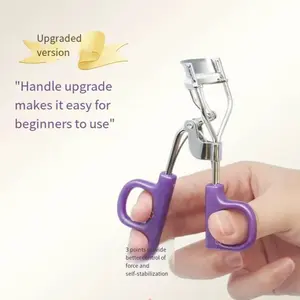 Natural Lash Curler Clip, Wide Angle Eyelash Tool, Gentle on Eyes, Easy to Use, Perfect for Beginners, Makeup Essential