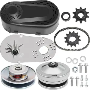 Spring new arrivals Torque Converter CVT 2HP-7HP 3/4" Go Kart Clutch 212CC 30 Series Mini Bike 10T # 40 41 Chain and 12T # 35 Replacement Set TAV2 30-75 218353A Manco CVT Clutch Small Engine Drive Belt