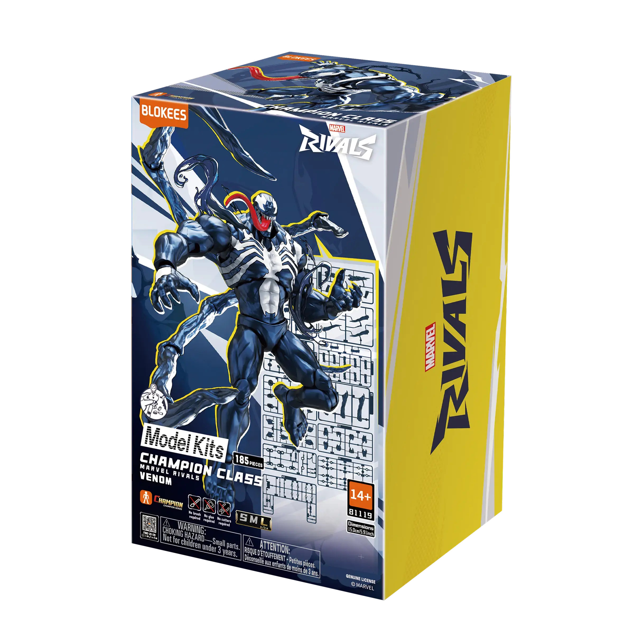 Blokees Marvel Rivals Champion Class Venom Model Kits Blokees Marvel Rivals Champion Class Venom Model Kits