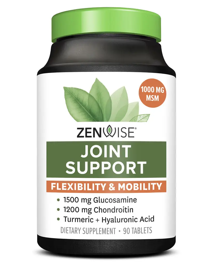 Zenwise Joint Support Supplement Glucosamine Chondroitin for Mobility and Joint...