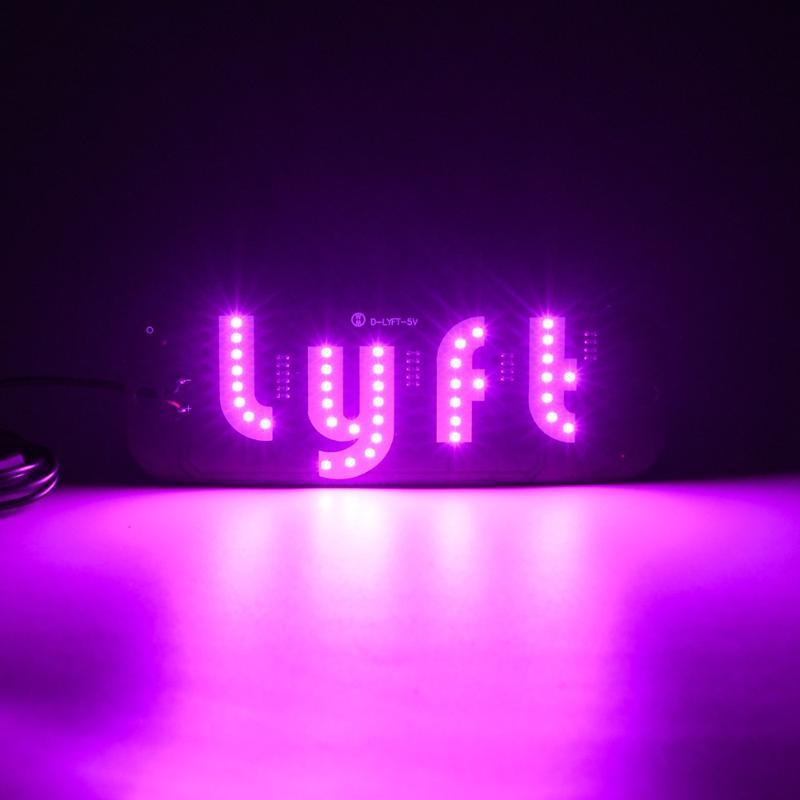 USB LED Car Windshield Light Sign with Suction Cups - Adjustable Brightness Taxi UBER Lyft Sign for Dashboard, Easy Installation Universal Car Accessories with USB Plug for Cars, Trucks, SUVs USB LED Car Windshield Light Sign with Suction Cups - Adjustable Brightness Taxi UBER Lyft Sign for Dashboard, Easy Installation Universal Car Accessories with USB Plug for Cars, Trucks, SUVs