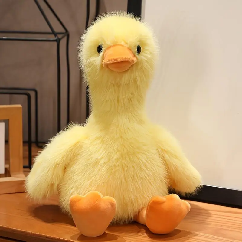 Cute Duck Design Plush Toy, 1 Count Soft & Comfy Huggable Stuffed Animal Plush Toy, Lovely Birthday Gift for Kids & Adults, Soft Cuddly Gift, Soft Stuffed Animals, Kawaii Stuffed Animals