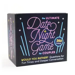 The Ultimate Date Night Game for Couples: Would You Rather? Questions for Fun Times and Deeper Conversation (Card Games for Couples) -- Zeitgeist, Game