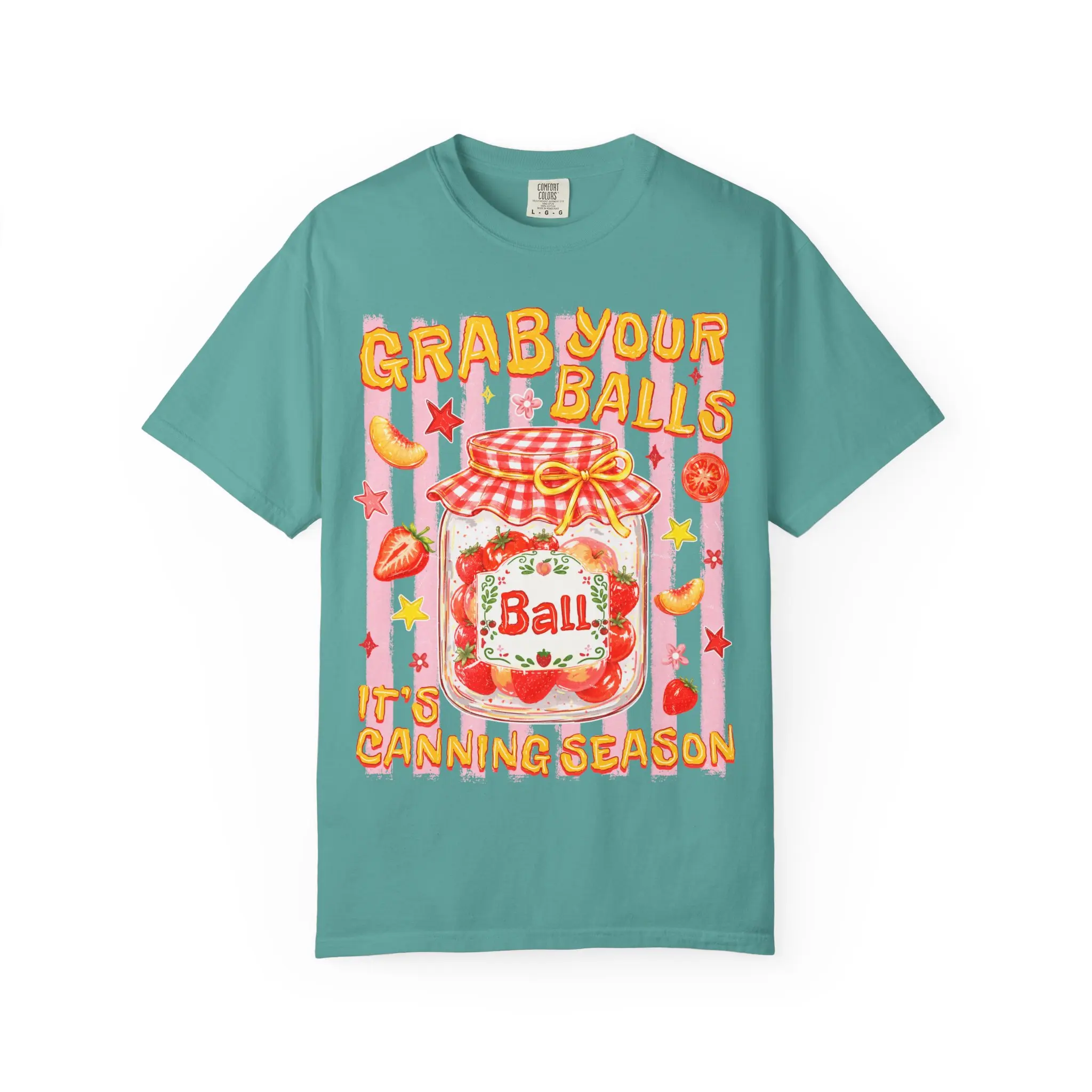 "Grab Your Balls" Canning Season Graphic Tee