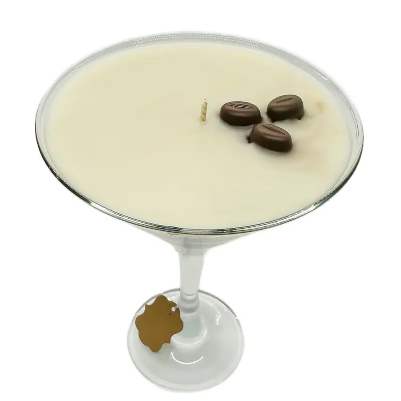 Espresso Martini Candle, Dessert Candle, Coffee Candle, Soy Wax, Glass Candle, Home Decor votive candles Coconut Hand
