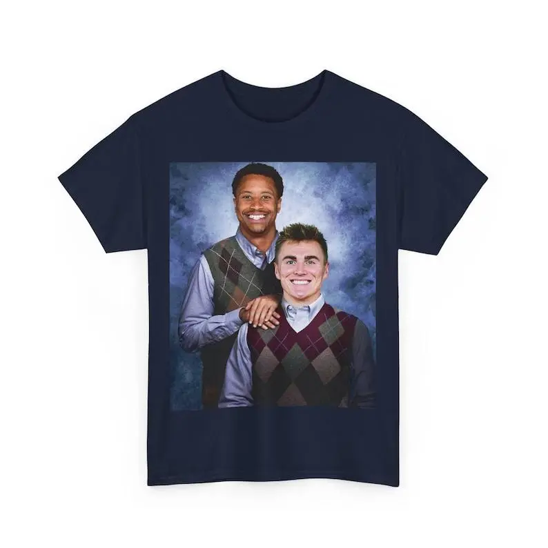 Bo Nix Courtland Sutton, Denver Football T-Shirt, Step Brothers Football Shirt, Broncos Football Shirt, Football Funny Shirt Casual Style Tee Casual Matching Clothing Top Classic