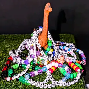 Breakaway Festival Kandi Pack –  5, 10, or 15 Piece EDM Bracelet Set – The Bass Bead Co