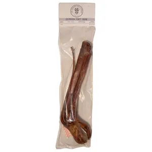 Air-Dried 14-16" Ostrich Foot Bone