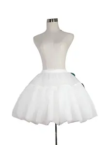 Women's Sheer Ballet Dress, Four-Layer Short Skirt, Elastic Waistband, Fall Fashion, Ladies' Dancewear, Casual Wear