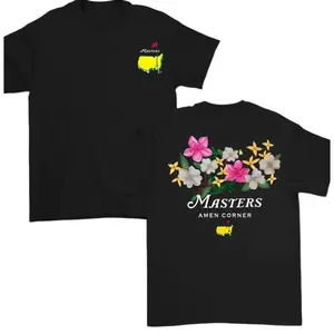 Masters Amen Corner Golf Shirt, Soft Vintage Cotton T-Shirt, Masters Golf T-shirt, Casual Menswear, Trendy Sportswear Gift