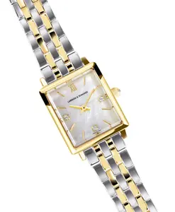 L&J Boyfriend Mini Elevate Mixed Metal Watch 31mm