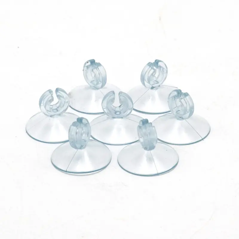10pcs Aquarium Suction Cup Air Tube Holder Sucker for Fish Tank Pump Oxygen Air Tube Fixing Clip 4/6mm Accessories