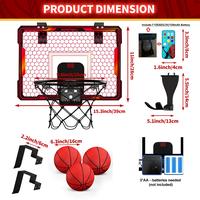 Red with remote controller