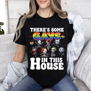 Cotton Funny LGBT Support Unisex T-Shirt, Pride Tee, Humorous Black White Shirt, LGBTQ Meme Top, Gender Neutral Apparel t shirt