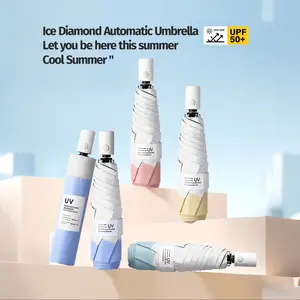 24 Ribs Extra-Large Windproof Automatic Umbrella, Windproof Waterproof Umbrella - Durable, Portable, and Water-Resistant Folding Umbrella for Rain or Shine - Ideal for Outdoor Activities and Daily Use (Fabric cover)