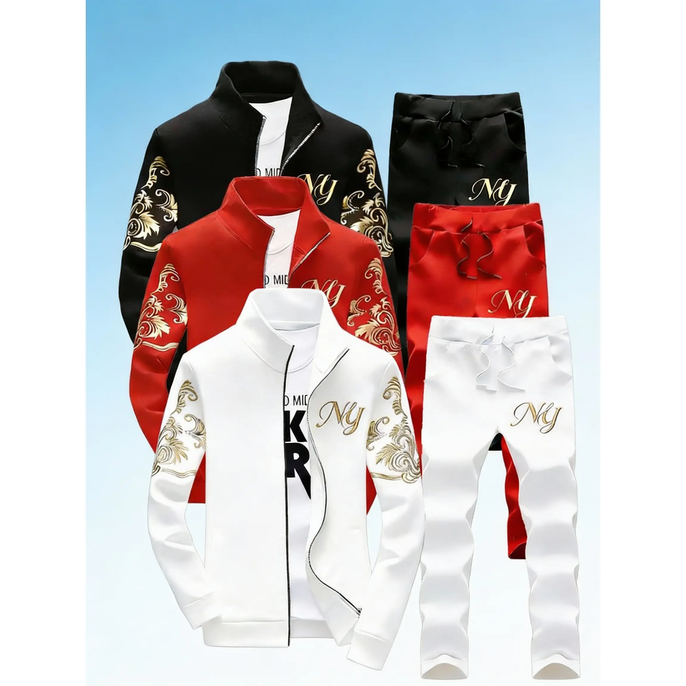 Lonsdale London スワールパターン ジャージセット Lonsdale Training suit PEMBER Black – 100% Hardcore