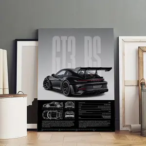 CT3Poster Photo Canvas Frameless Cover Poster Artwork Canvas Wall Art Room Decoration Hanging Chart Printing Canvas Printing Room Aesthetics