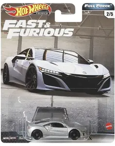 Hot Wheels '17 Acura NSX, [Silver] Fast & Furious Full Force 2/5