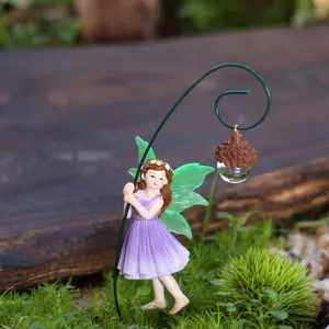 Creative Garden Decor Fairy Figurines, Enchanted Garden, Hand-Painted Resin Craftsmanship, Perfect Home Gift, Enchanting Fantasy Costume Accessories
